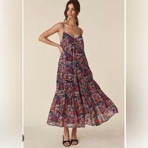 SPELL DESIGNS LAST DRINKS STRAPPY MAXI DRESS Size Small S‎